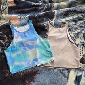 Teeki White Opal and Fairy Bath Mermaid Tanks xs/s